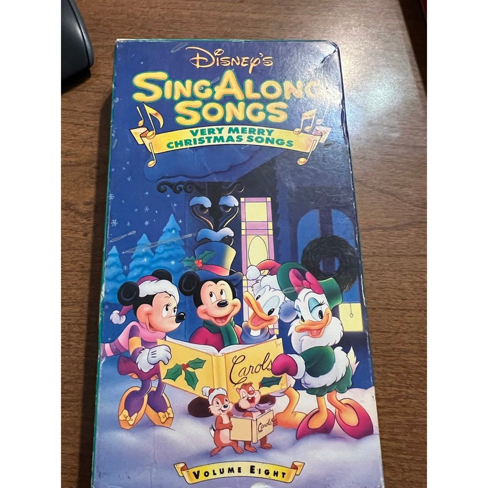 Disney SingAlongSongs - Very Merry Christmas Songs VHS
